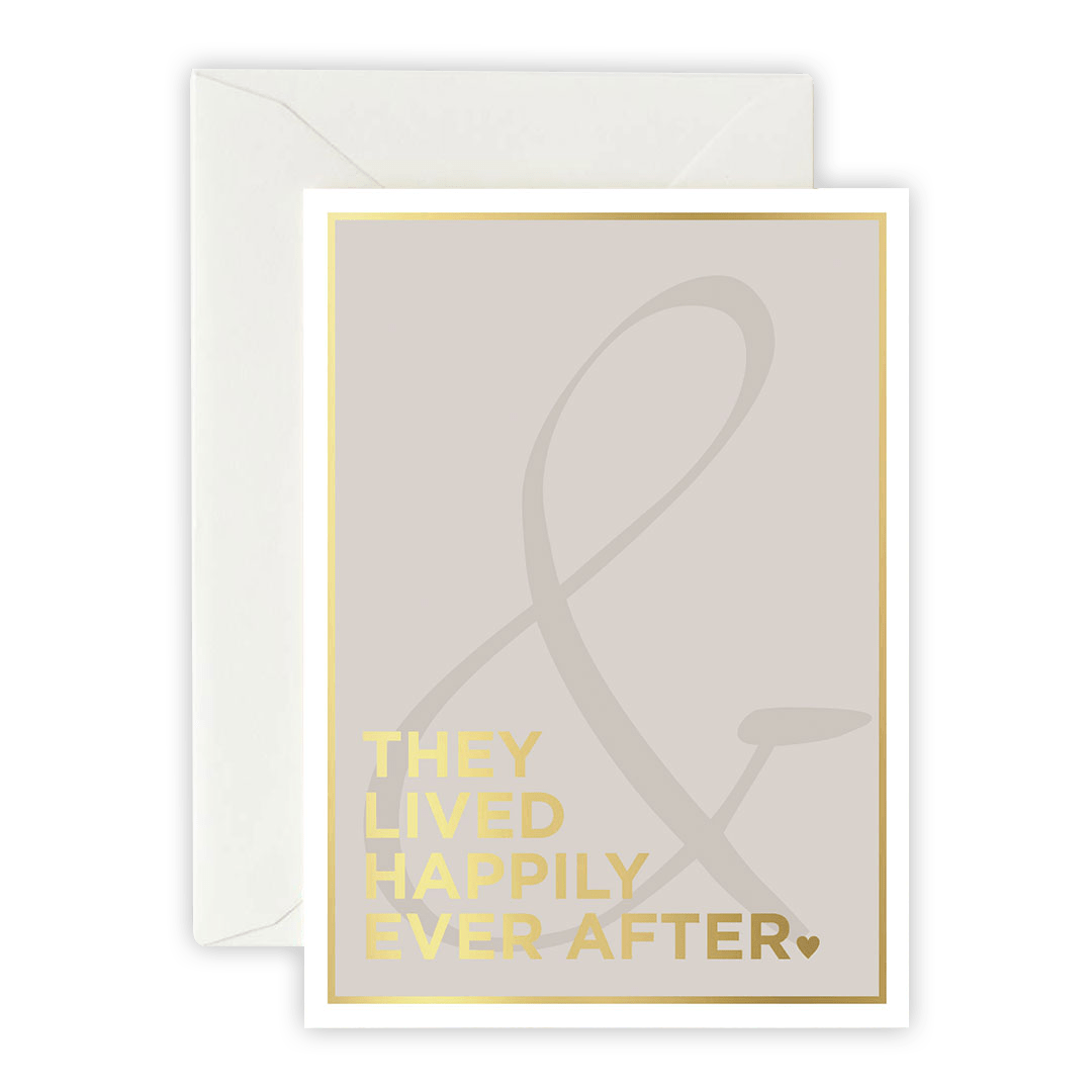 Happily Ever After – Greeting Card, Envelope & Sticker Set